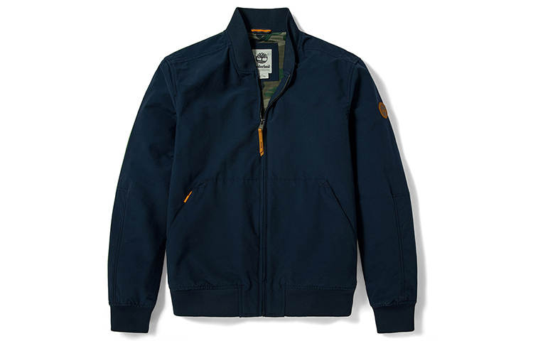 Timberland Jackets Men's Dark Royal Blue Baseball Collar Moderate Other