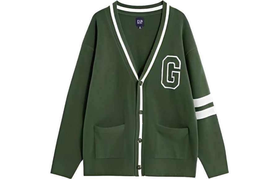 GAP Knitwear Men's V Neck Moderate Cardigan
