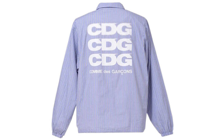 CDG CDG Jackets Unisex Blue Lapel Moderate Other