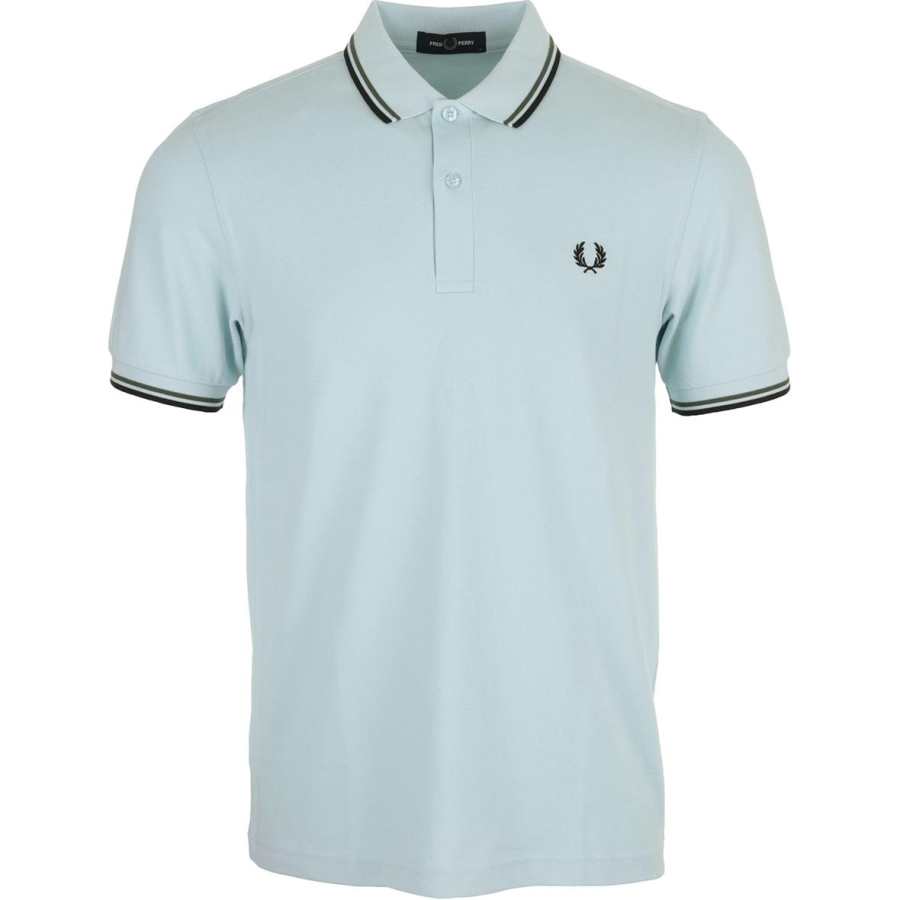FRED PERRY Fred Perry logo-embroidered polo shirt