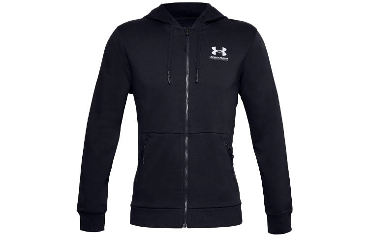 Under Armour Rival Fleece Jackets Men's Black Hooded Moderate Other