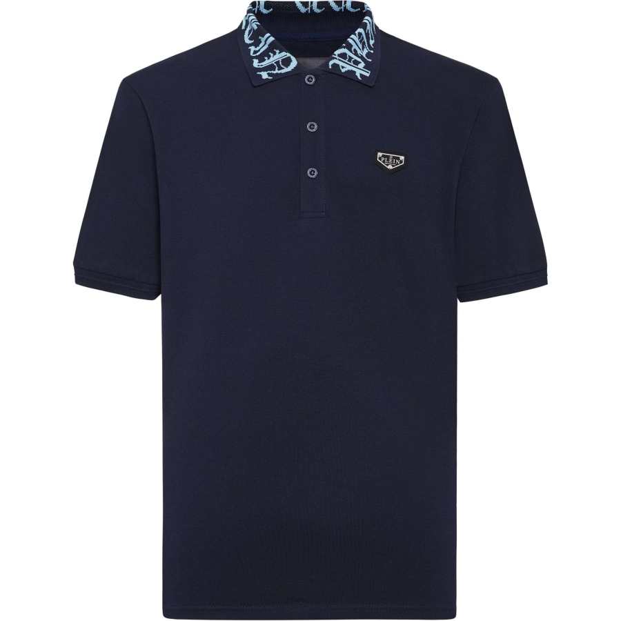 PHILIPP PLEIN Polo Shirt Men's Midnight Blue