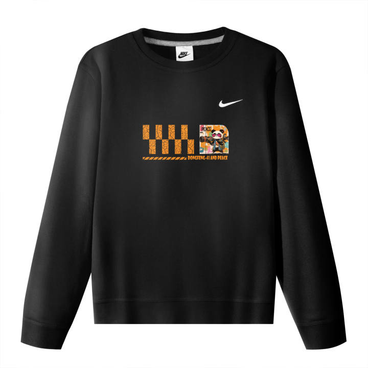 Nike Nike Sweatshirts Unisex Black Crew Neck Moderate Regular