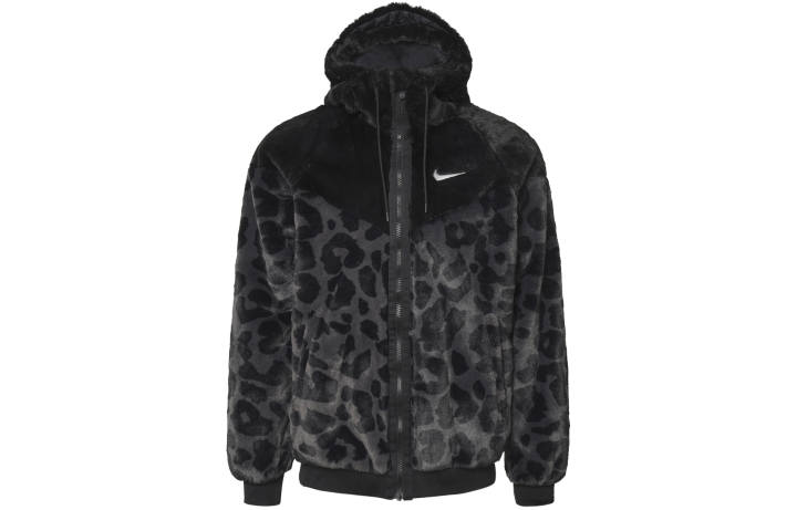 Nike Nike Jackets Men's Black Hooded Thickened Other