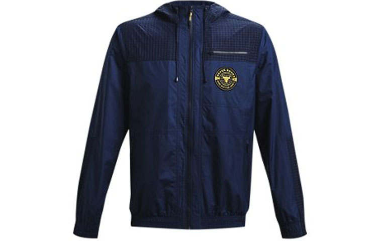 Under Armour Johnson Jackets Men's Marine Blue Hooded Moderate Other