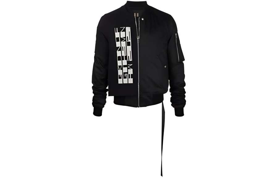Rick Owens DRKSHDW Letter Print Jacket Men's