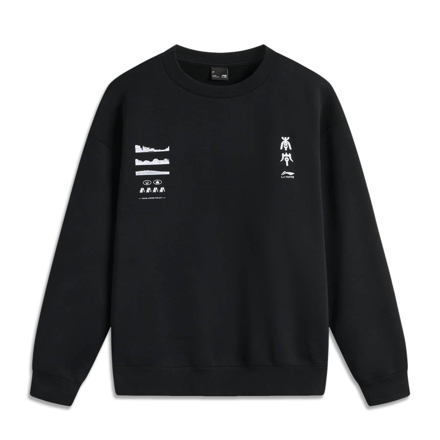 Li-Ning Li Ning Sports Life Collection Sweatshirt Unisex Black