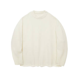 NANS STUDIO Sweaters Men's Crew Neck Thickened And Fleece Lined Other