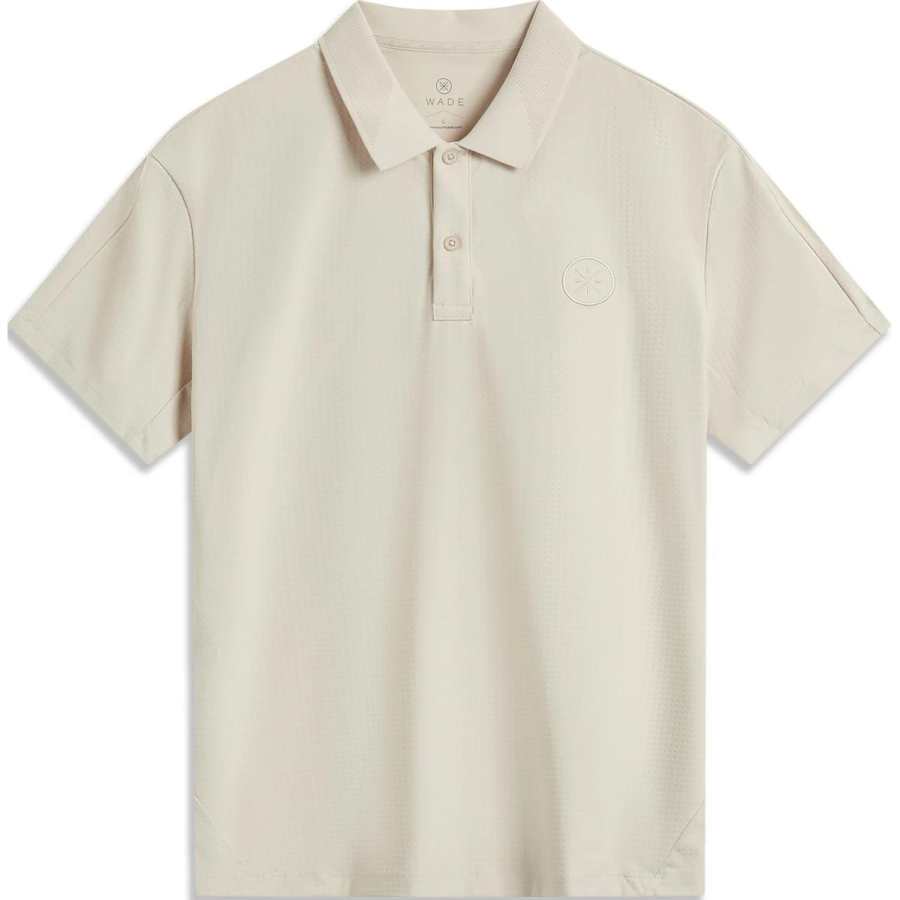 Li-Ning Li Ning Polo Shirt Men's Oat Gray