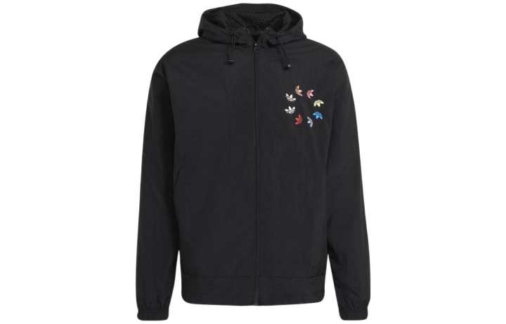 Adidas Adidas Jackets Men's Black Hooded Moderate Other