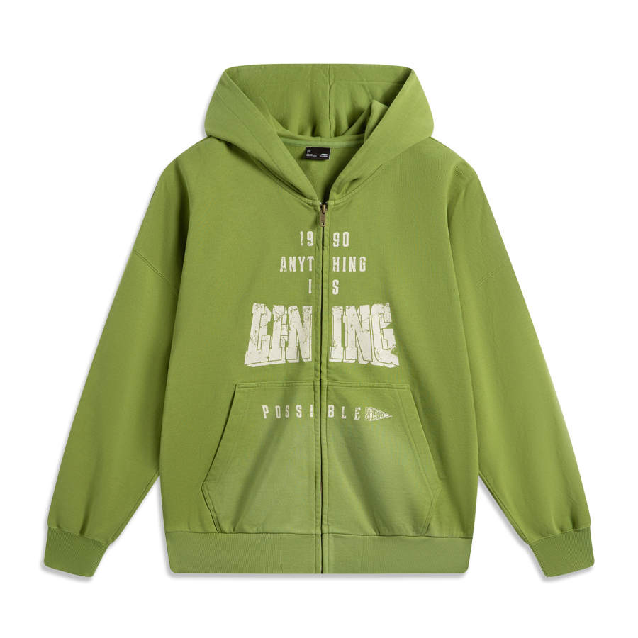 Li-Ning Li Ning Sports Life Collection Sweatshirt Unisex Grasshopper Green