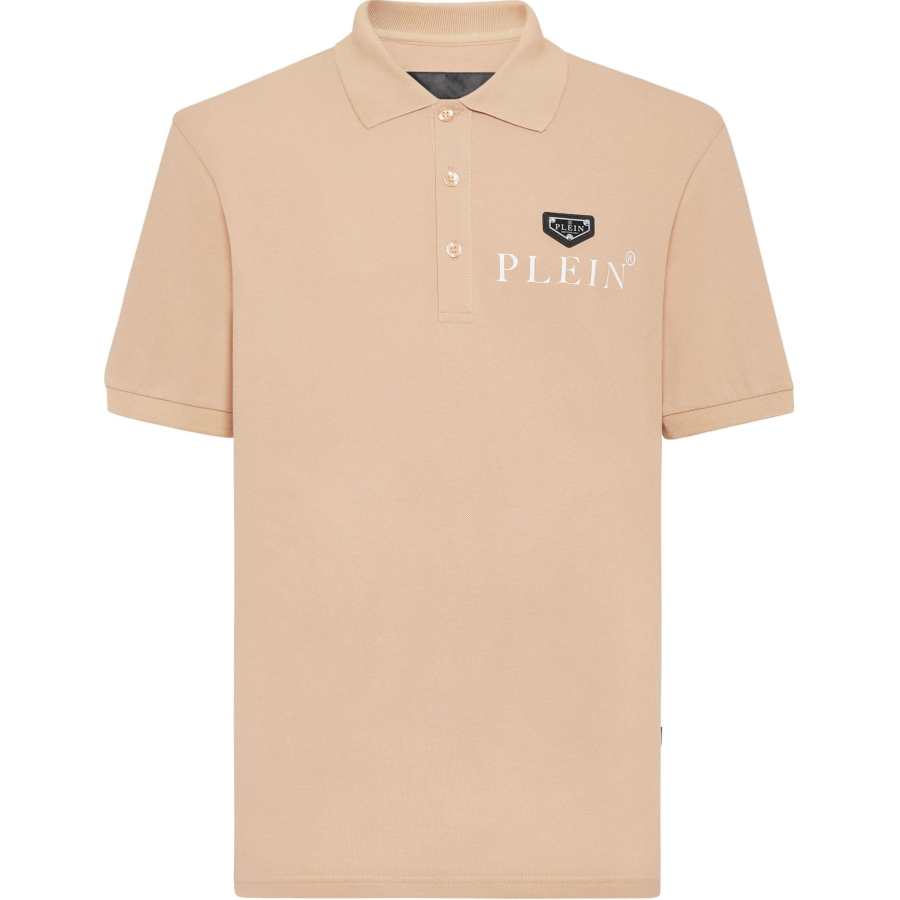 Philipp Plein logo-print cotton polo shirt
