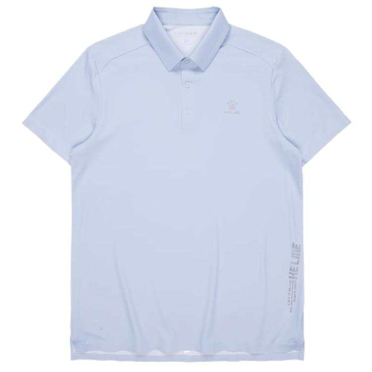 KELME Polo Shirts Men's Polo Collar Thin Straight Fit