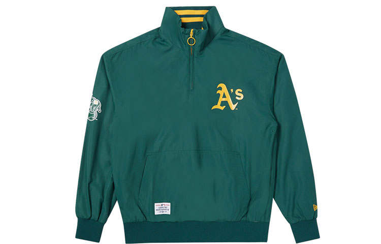 New Era FW21 Jacket Unisex Dark Green