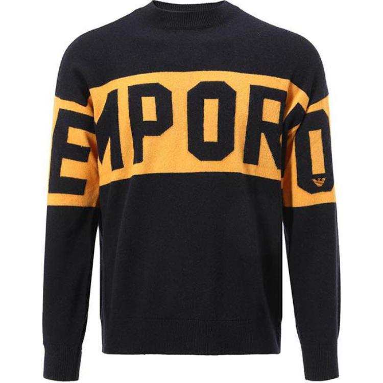 EMPORIO ARMANI Sweater Men's Black