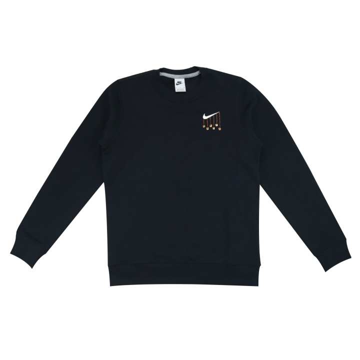 Nike Nike Sweatshirts Unisex Black Crew Neck Moderate Regular