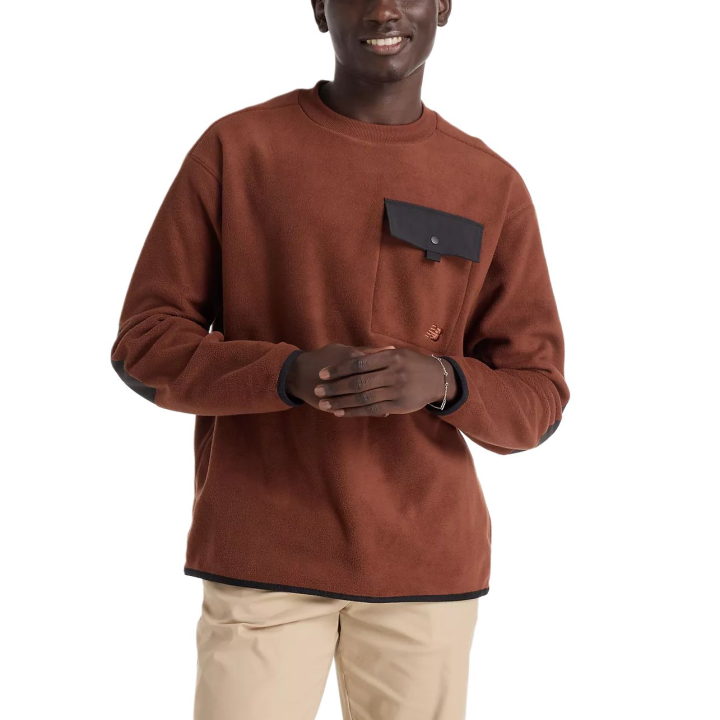 New Balance New Balance Outdoor Crew Sweatshirt Men's Oak