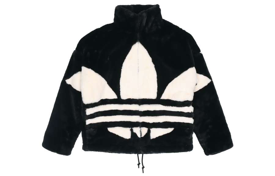 Adidas Originals FAUX FUR Jacket Men's Black