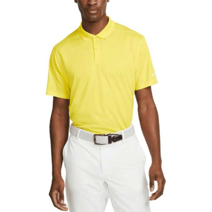 Nike Nike Polo Shirts Men's Yellow Polo Collar Moderate Other