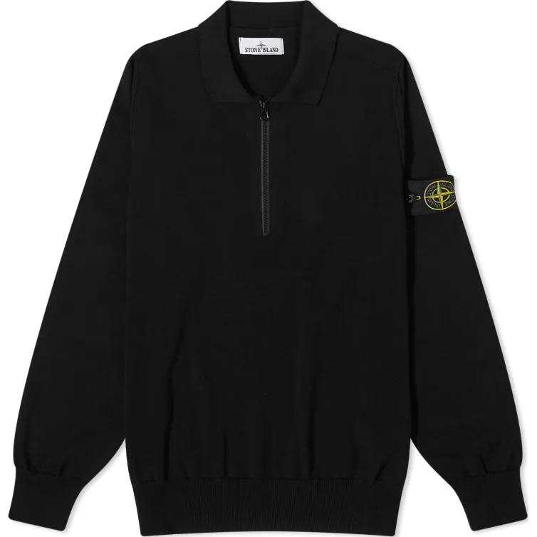 STONE ISLAND Polo Shirt Men's Black