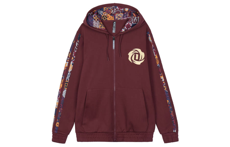 Adidas Adidas Jackets Men's Brown Red Hooded Moderate Other