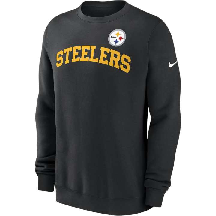 Nike Nike Pittsburgh Steelers Club Men's Nike Nfl Pullover Crew