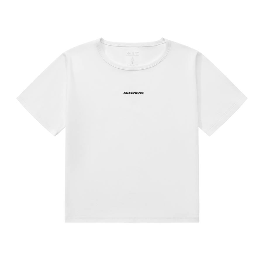 Skechers Elegant Diamond Collection T Shirt Unisex Bright White
