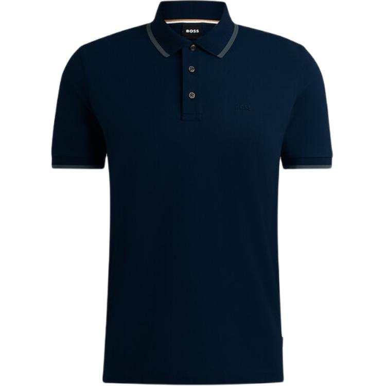 HUGO BOSS Boss HUGO BOSS Logo Detailed Polo Shirt