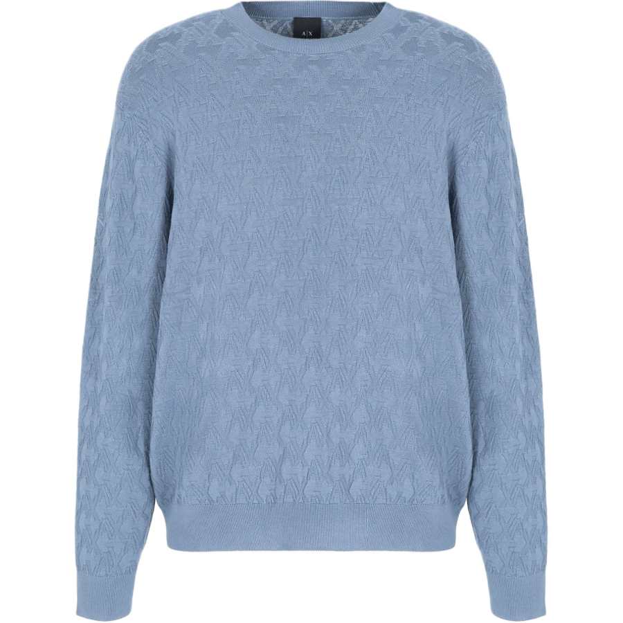 ARMANI EXCHANGE ARMANI EXCHANGEAE SS24 Knitwear Men's Haze Blue