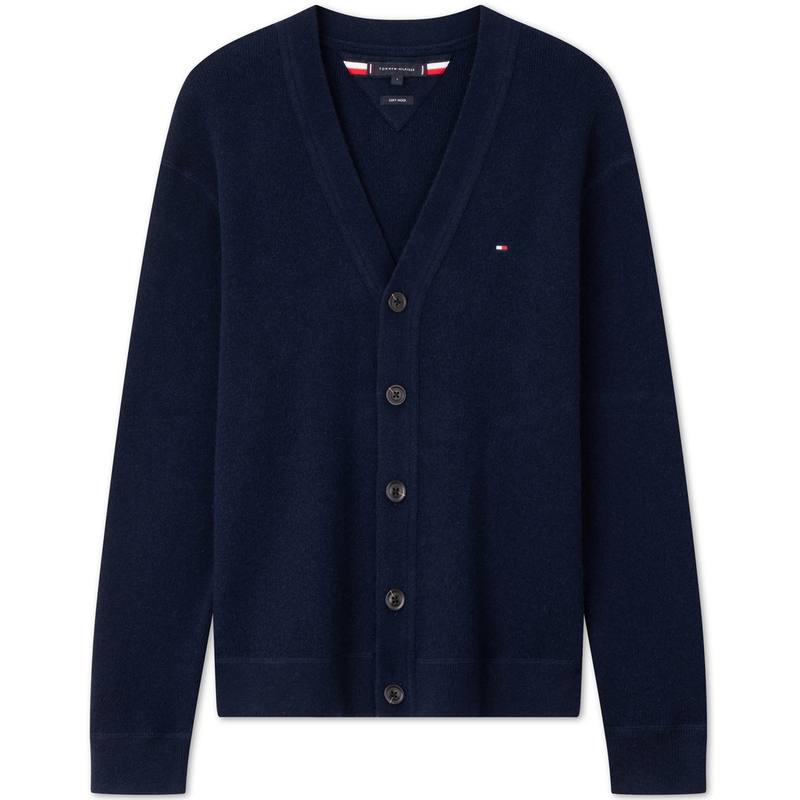Tommy Hilfiger Knitwear Men's V Neck Moderate Cardigan