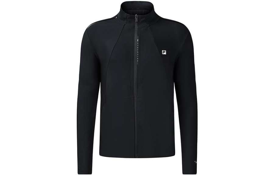 FILA FILA Jackets Men's Black Stand Collar Thin Other