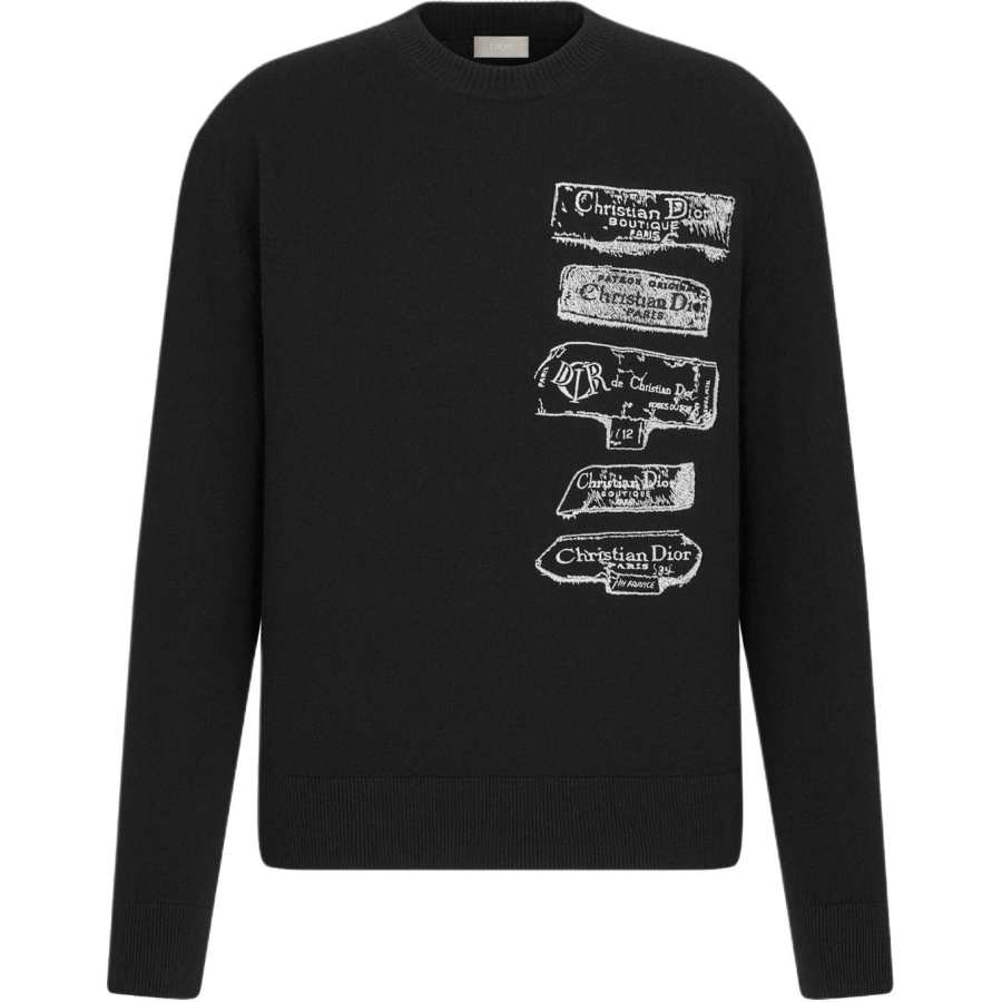 DIOR DIOR Logo Printed Crewneck Sweatshirt