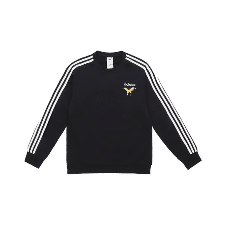 Adidas Adidas Sweatshirts Unisex Black Crew Neck Moderate