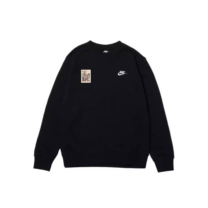 Nike Nike Sweatshirts Men's Black Crew Neck Moderate