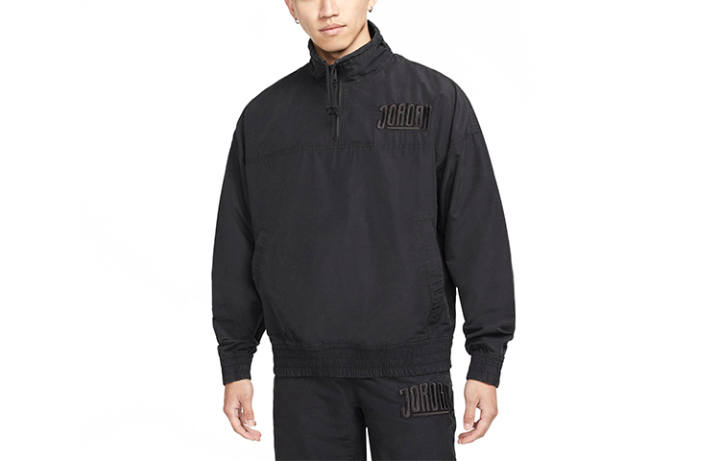 Jordan Jordan Jackets Men's Black Stand Collar Moderate Other
