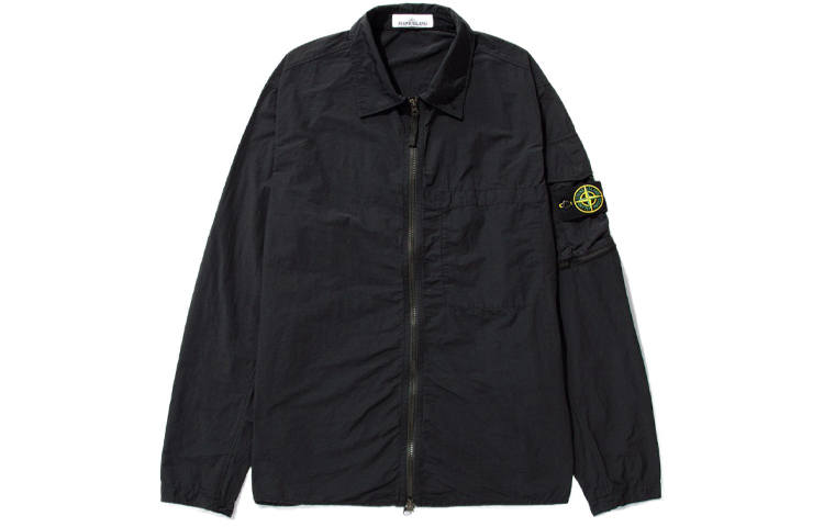STONE ISLAND Jacket Men's Black