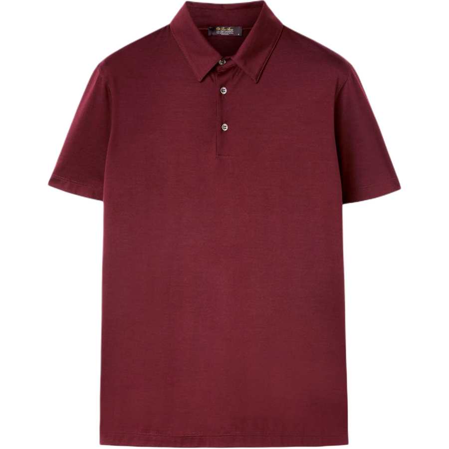 Loro Piana FW24 Polo Shirt Men's Red