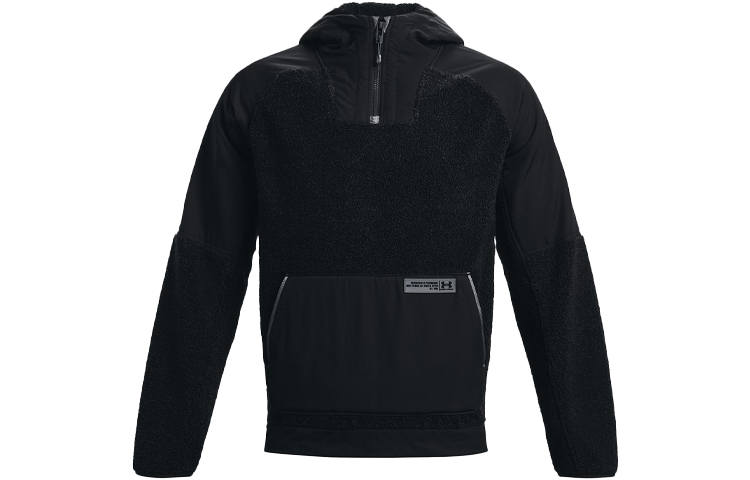 Under Armour Mission Jackets Men's Black Hooded Moderate Other