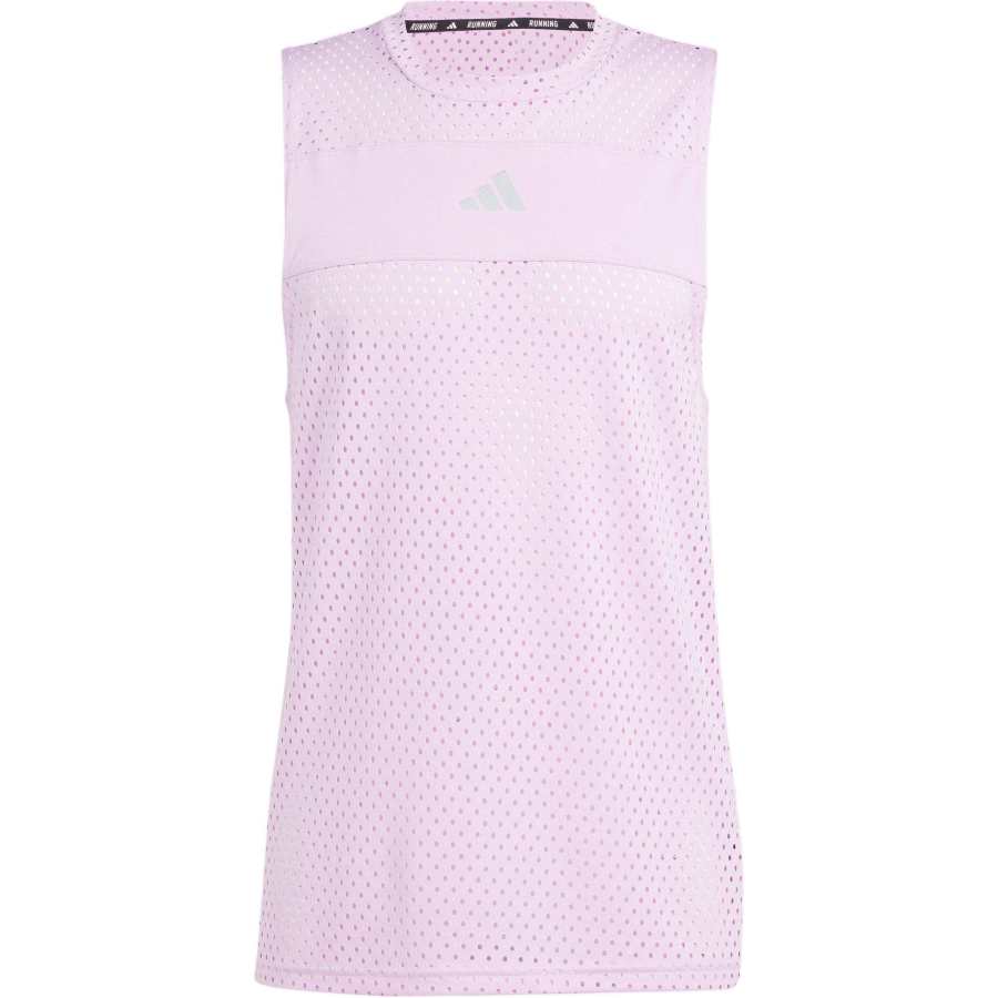 Adidas Adidas Running Tank Top Men's Blessing Light Purple/Half Fluorescent Blue