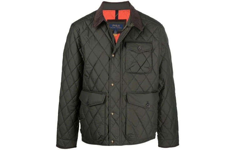 Polo Ralph Lauren Quilted Straight Hem Jacket
