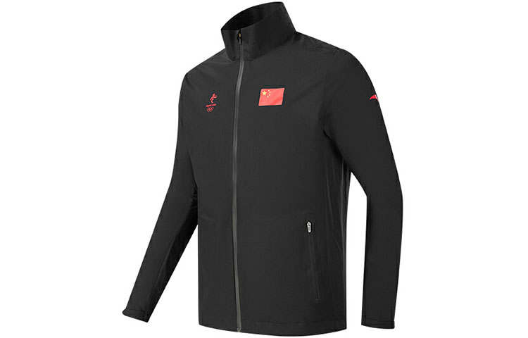 ANTA Anta National Flag Jacket Men's Black