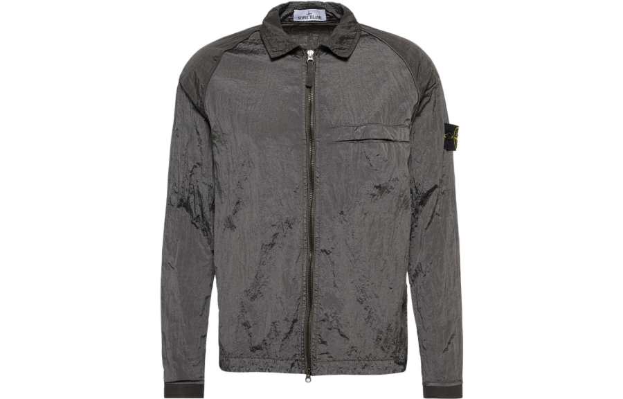STONE ISLAND SS23 Jackets & Coats Men's Charcoal Gray