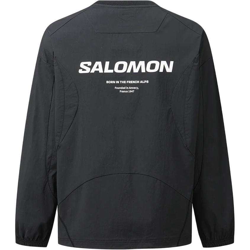 SALOMON Slate Rock Sweatshirt Unisex Black