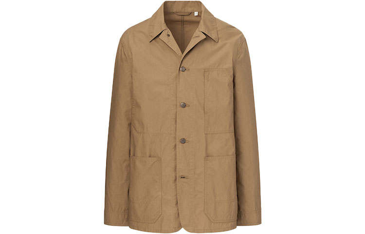 UNIQLO Jackets Men's Chestnut Lapel Moderate Other