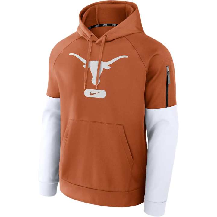 Nike Nike Texas Longhorns Fitness Men’s Nike Therma College Pullover Hoodie