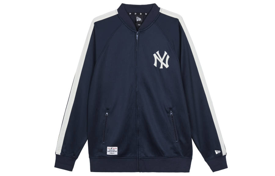 New Era Jackets Unisex Navy Blue Baseball Collar Moderate Other