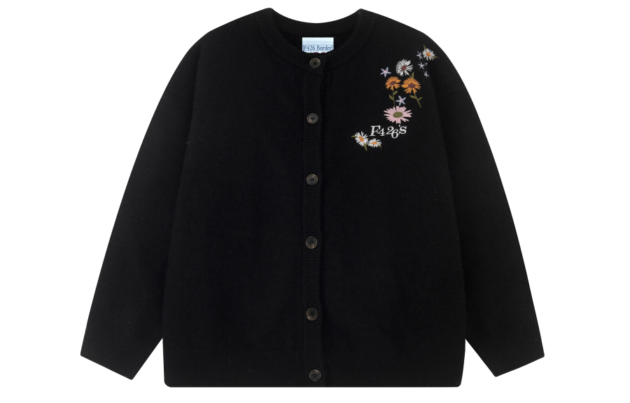 F426 F426 Sweaters Unisex Crew Neck Moderate Cardigan