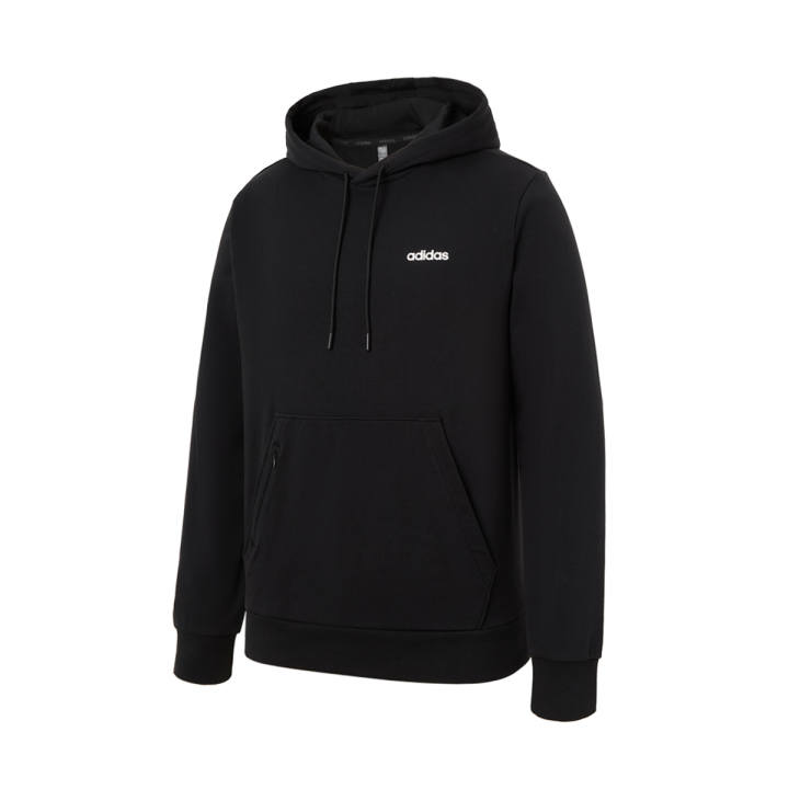 Adidas Adidas Sweatshirts Men's Black Hooded Moderate Regular