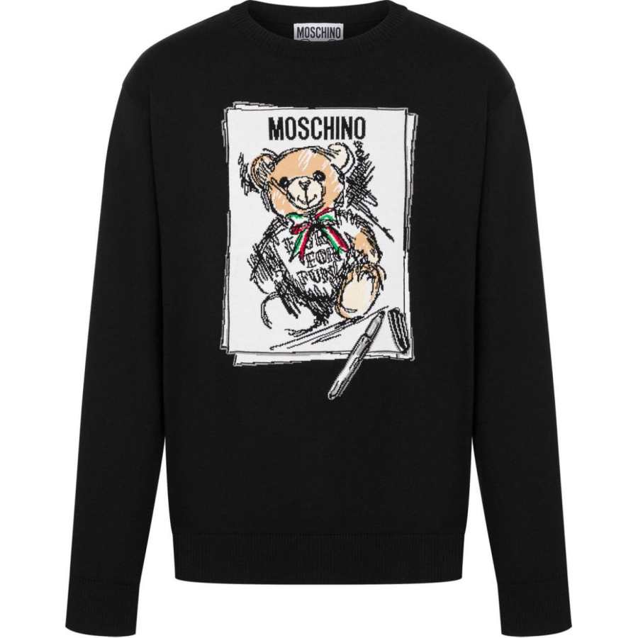 MOSCHINO MOSCHINO Teddy Bear Printed Sweatshirt