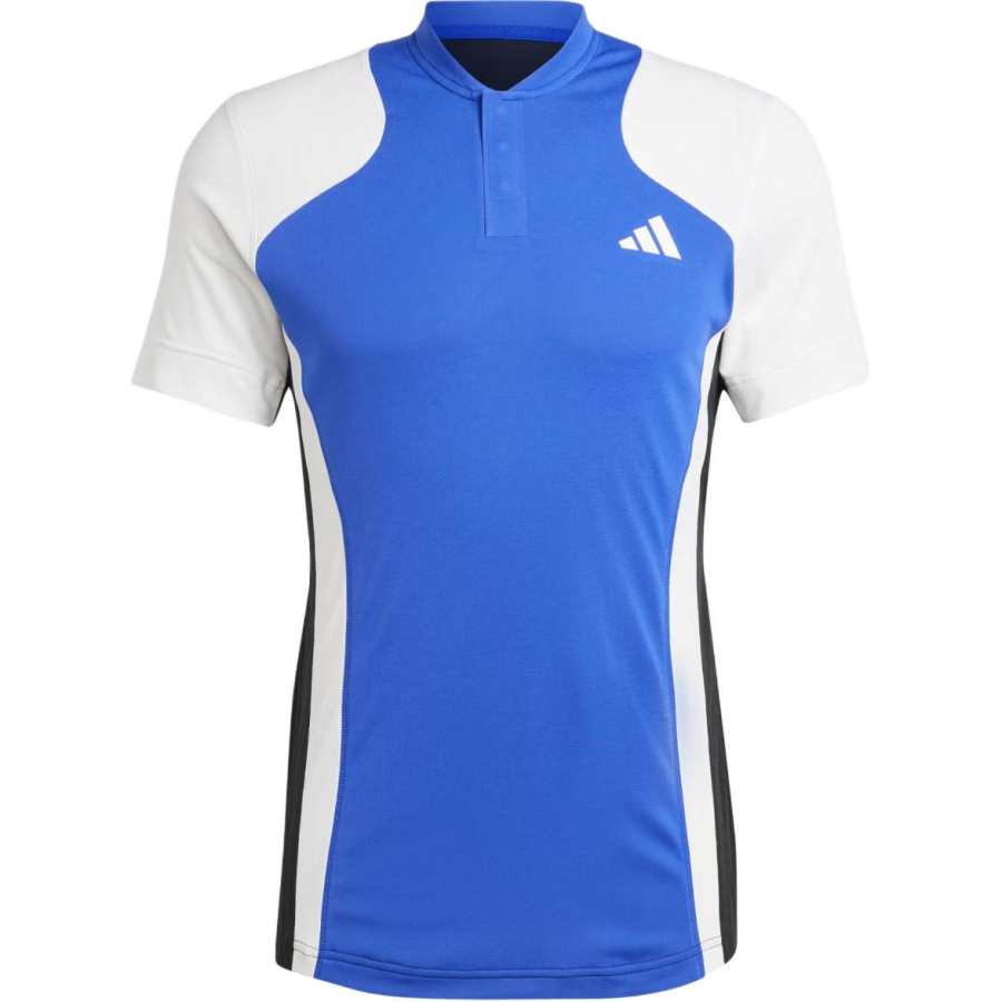 Adidas Adidas United States Hard Court All in One Collection Tennis Pro HEAT.RDY FreeLift Shirt Polo Shirt Men's Blue